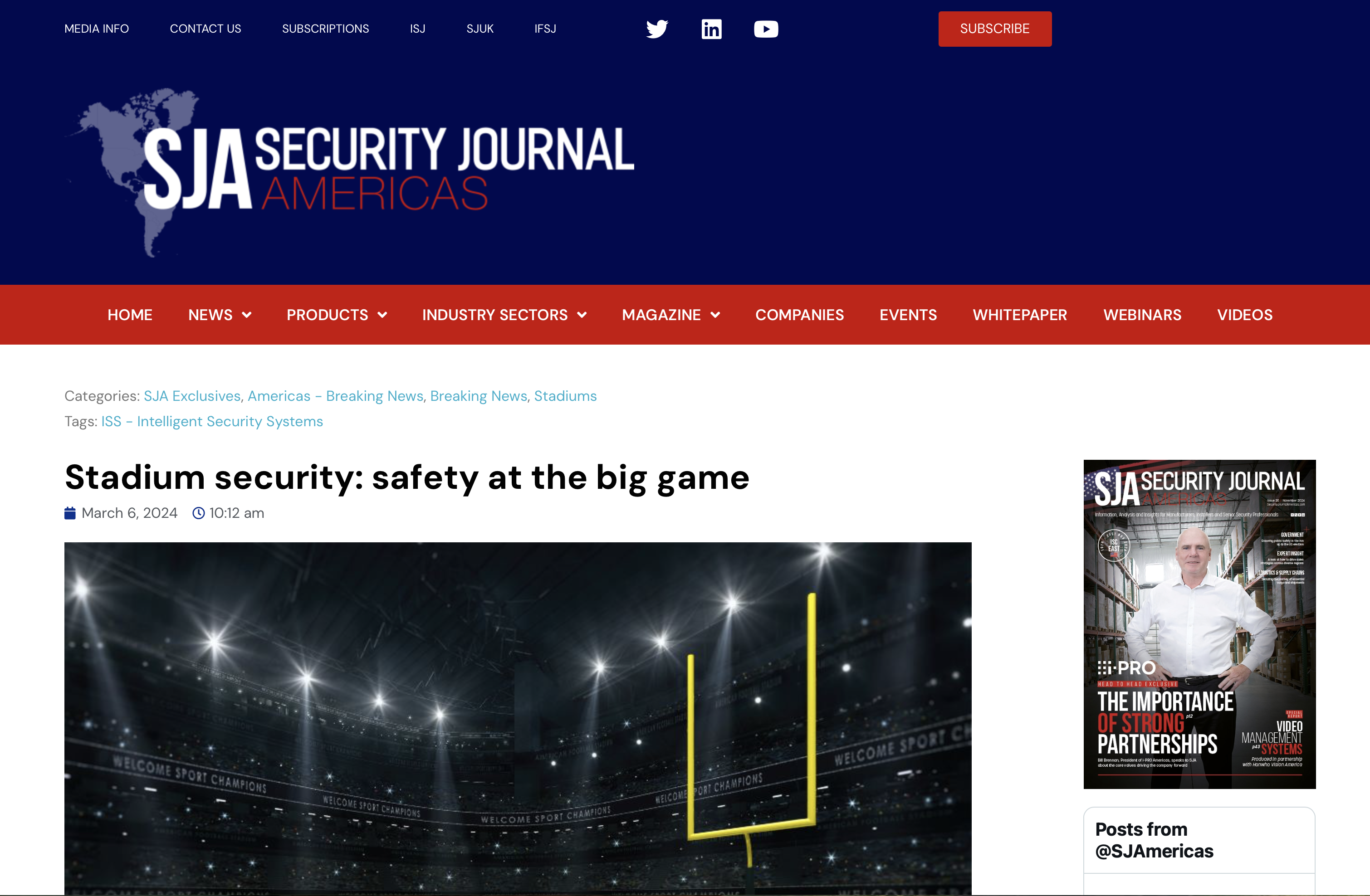 Stadium Security: Safety at the Big Game